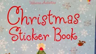 Usborne Activities Christmas Sticker Book