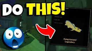 HOW To Get Fallen Flying Gurnard In FISCH! - (TIDEFALL UPDATE)