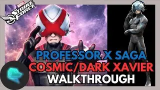 Professor X Saga - Cosmic Walkthrough | Marvel Strike Force | MSF