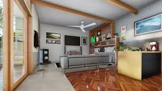 Architectural Visualization,....but the atmosphere is all wrong.