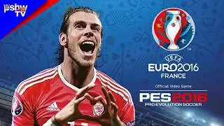 PS4 - UEFA EURO 2016 / PES 2016 Gameplay