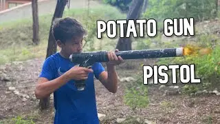 How to make a Potato Gun Pistol