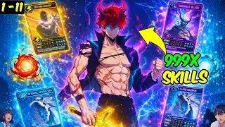 (1–11) He Becomes Stronger Every Time He Sleeps, Easily Crushing S-Rank Monsters | MANHWA RECAP