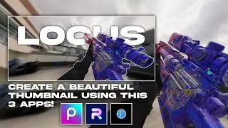CREATE A BEAUTIFUL GAMING THUMBNAIL USING THIS 3 APPS! | Shonn