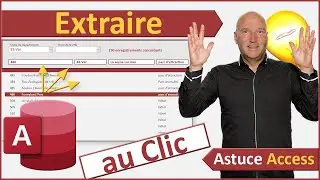 Extraire le détail de l'enregistrement sélectionné