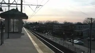 Railfanning At Rahway 1-20-12 (Rare 5 Car Mid-Town Direct Train With Meets)