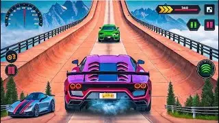 Impossible Sky Ramp Master: High Speed GT Car Stunt Challenge Mobil Android GamePlay