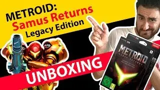 METROID: SAMUS RETURNS - Legacy Edition - UNBOXING & REVIEW 😎🔥