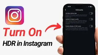 How To Turn On Hdr In Instagram