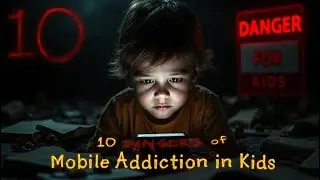 &ldquo;Kids in Danger 🚨 10 Shocking Effects of Mobile Screen Addiction 📱&rdquo;