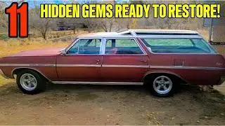 11 Hidden Classic Car Gems Ready for Restoration!