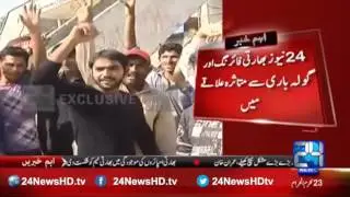 Pakistani people reaction against indian unprovoked firing at working boundary
