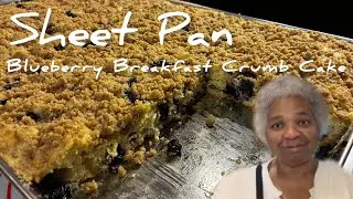 Quick & Easy Breakfast Cake On A Sheet Pan