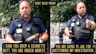 UK Litter Officer Getting Owned In The Most Satisfying Way Possible
