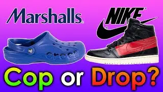 We Miss The $20 Crocs! - Sourcing Shoes at Ross Marshalls & Burlington