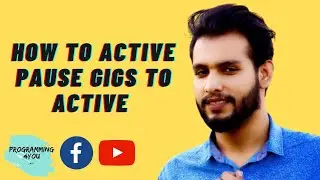How to activate or pause fiver gigs in urdu / Hindi / How to Activate Paused Gigs on Fiver