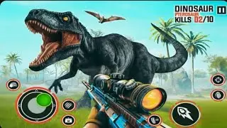 Dinosaur Hunter 3D: Ultimate Wild Safari Adventure 🐾🦕 | 2025 New Gameplay Update#dinohuntinggames 