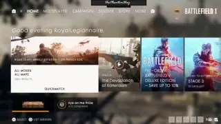 ON THE ROAD TO BATTLEFIELD V - BATTLEFIELD 1 TDM GAMEPLAY 2 (WORKING TOWARD THE MEDAL)