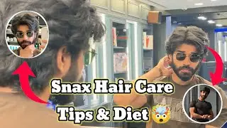 Snax Hair Care Tips & Diet for Good looks 🤯😮 #snax #snaxgaming #s8ul #gym #diet 