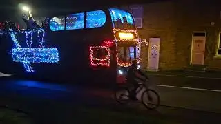 Goahead North East Christmas bus in high spen Gateshead 