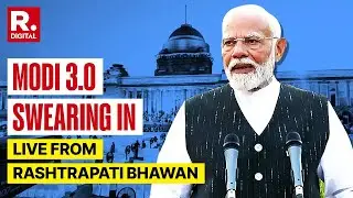 Modi Cabinet Swearing-In LIVE From Rashtrapati Bhawan | NDA Ministers Take Oath | PM Modi