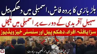Punjab Assembly Riot Investigation Reveals Individuals Amid KP CM Sohail Afridi&rsquo;s Visit | AB News