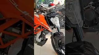 New KTM Duke 125 White Orange & Black Colour Indian Version 2025 Review #shorts #duke125 #ajshohan