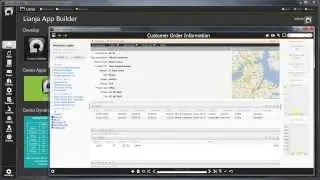 The Lianja App Builder Apps Workspace