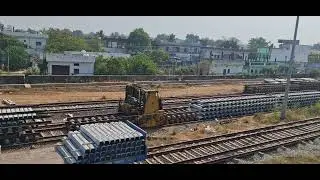 Railway Track Work in Progress