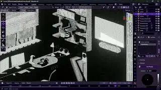 Making of: Noir Room in Blender