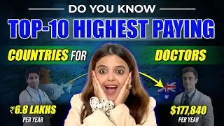 Top 10 Highest-paying Countries for Doctors | Doctor Salary Around the World | Academically  #neet