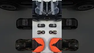 Black Mercedes, Orange color car and Mini cars #shorts #trend #car #toys #funny