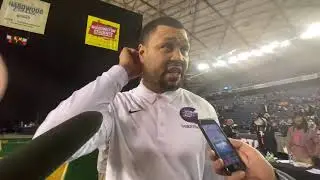 2020 Hardwood Classic: Garfield coach Brandon Roy reacts to his third 3A state championship