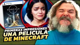 PRIMERAS IMPRESIONES de A MINECRAFT MOVIE, BLANCANIEVES es un FRACASO, STARFIELD a PS5 y M&Aacute;S