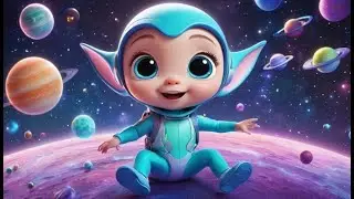 Ой! Маленький инопланетянин перемешал планеты 👽 | Детские песенки и стишки для малышей
