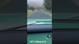 1971 Chevy k10! Old school! 4 speed manual