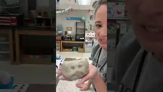 Wedge the clay