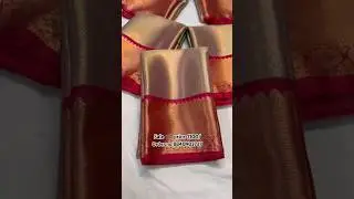 very good saree Quality for banarasi ✨ special tissue silk saree #available #saree