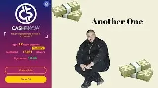 &pound;3.46 Cash Show Win $$ Use code YFTUBR for free life $$