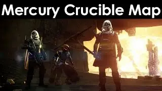 NEW Destiny Gameplay! The Burning Shrine - Mercury Crucible Map