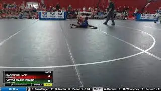 12U 92 Kaden Wallace Oklahoma Vs Victor MarksJenkins Maryland