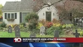 Backyard haunted house expected to thrill trick-or-treaters