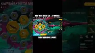 NEW RING EVENT | KINGFISHER X VECTOR RING | FREE FIRE NEW EVENT | FF NEW EVENT TODAY #freefire