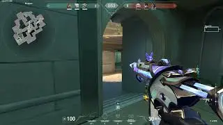 Sheriff Skin Inspect Glitched onto the Spectre mid game ?!