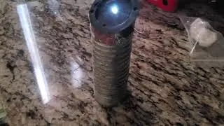 Magnesium air battery, just starting.. a bunch in series and parallel coming soon