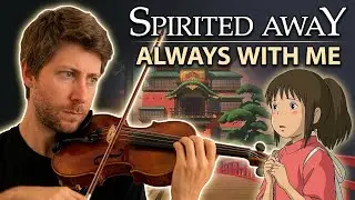 SPIRITED AWAY - Always With Me (Itsumo Nando Demo) - violin and guitar cover