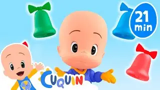 Ring Christmas Bell | Cleo & Cuquin Educational Videos for Children