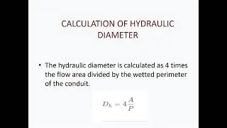 The hydraulic diameter of the fluid | B MATRIX Projects |Mechanical Projects in Chennai | 7904097854
