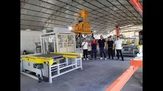 Automatic wet concrete cast dosing machine