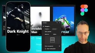 Create a realistic hero carousel in Figma